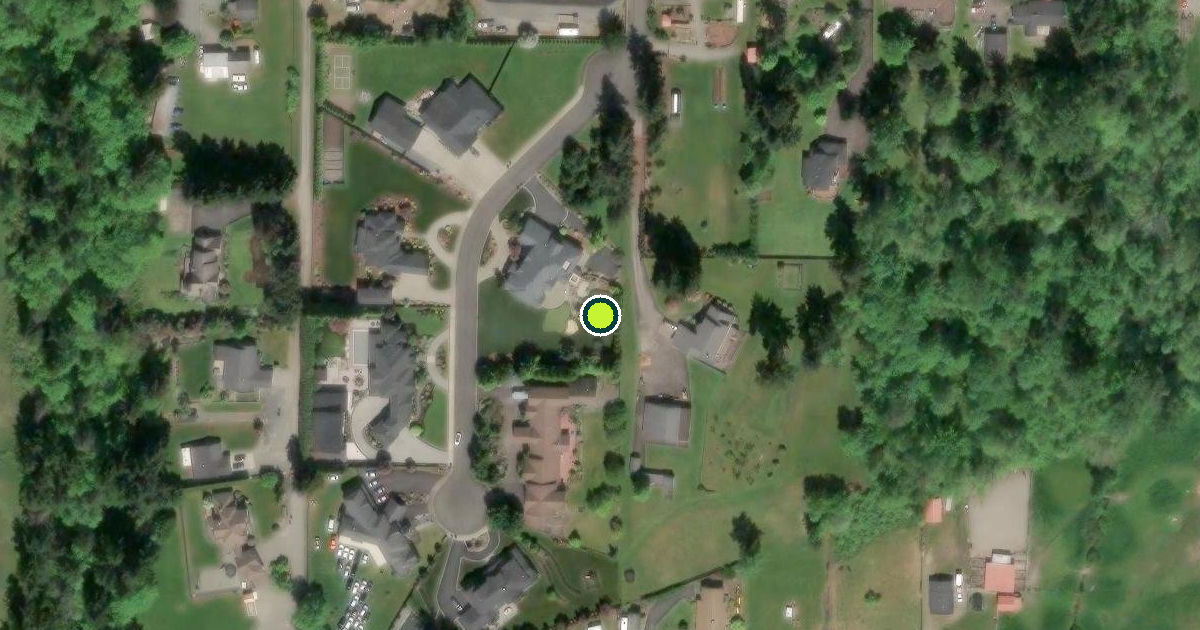 Satellite view of Pierce County Pickleball Courts
