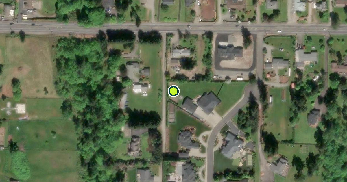 Satellite view of Pierce County Pickleball Courts