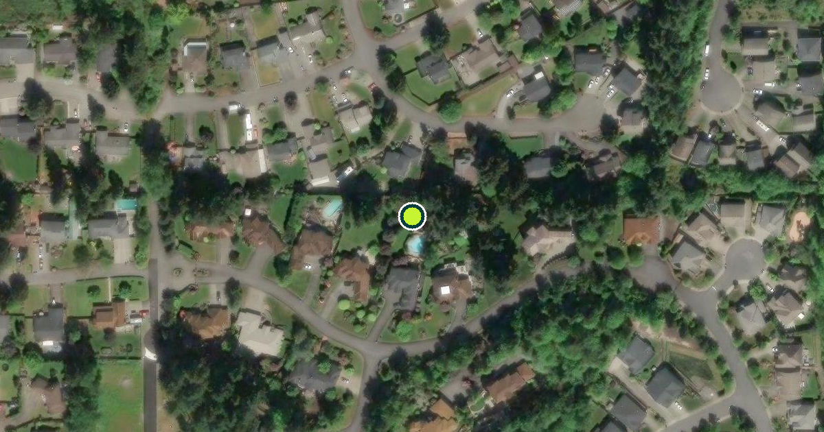 Satellite view of Pierce County Pickleball Courts
