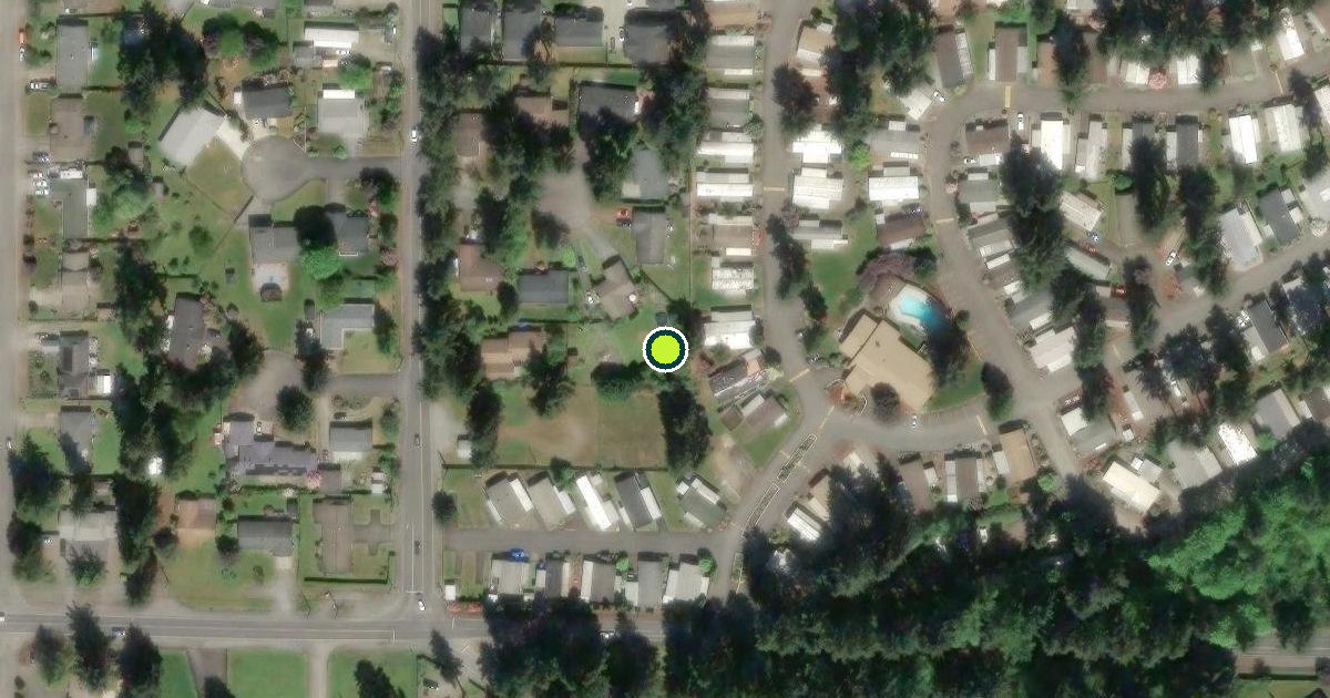 Satellite view of Pierce County Pickleball Courts