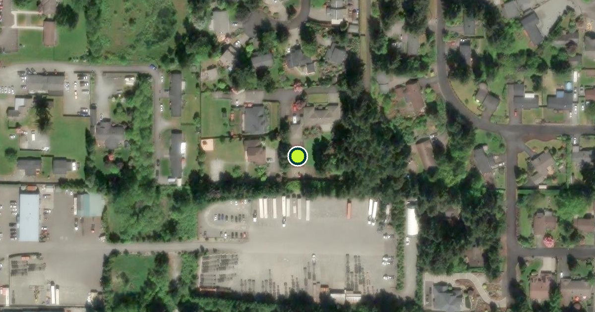 Satellite view of Pierce County Pickleball Courts