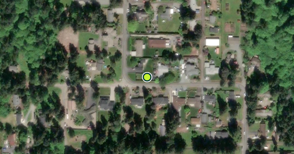 Satellite view of Pierce County Pickleball Courts