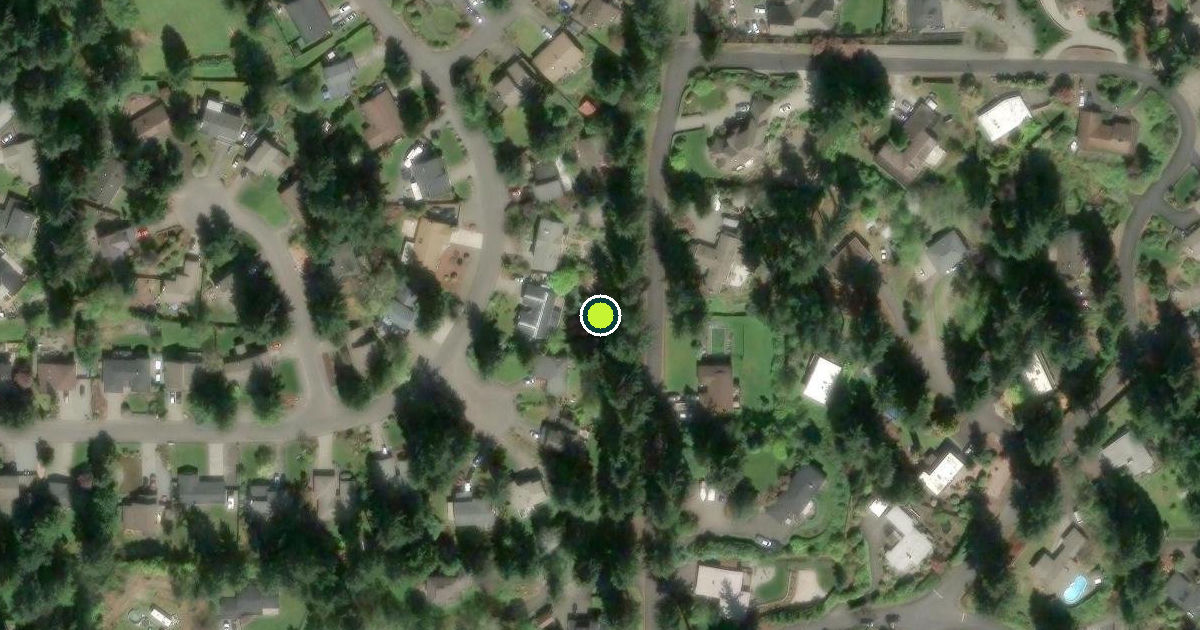Satellite view of Pierce County Pickleball Courts