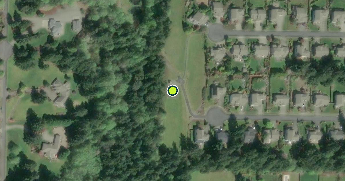 Satellite view of Pierce County Pickleball Courts