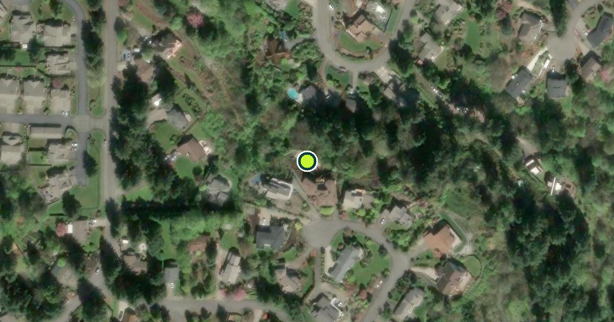 Satellite view of Pierce County Pickleball Courts