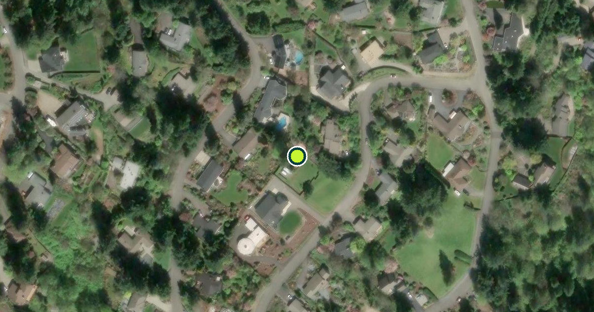 Satellite view of Pierce County Pickleball Courts