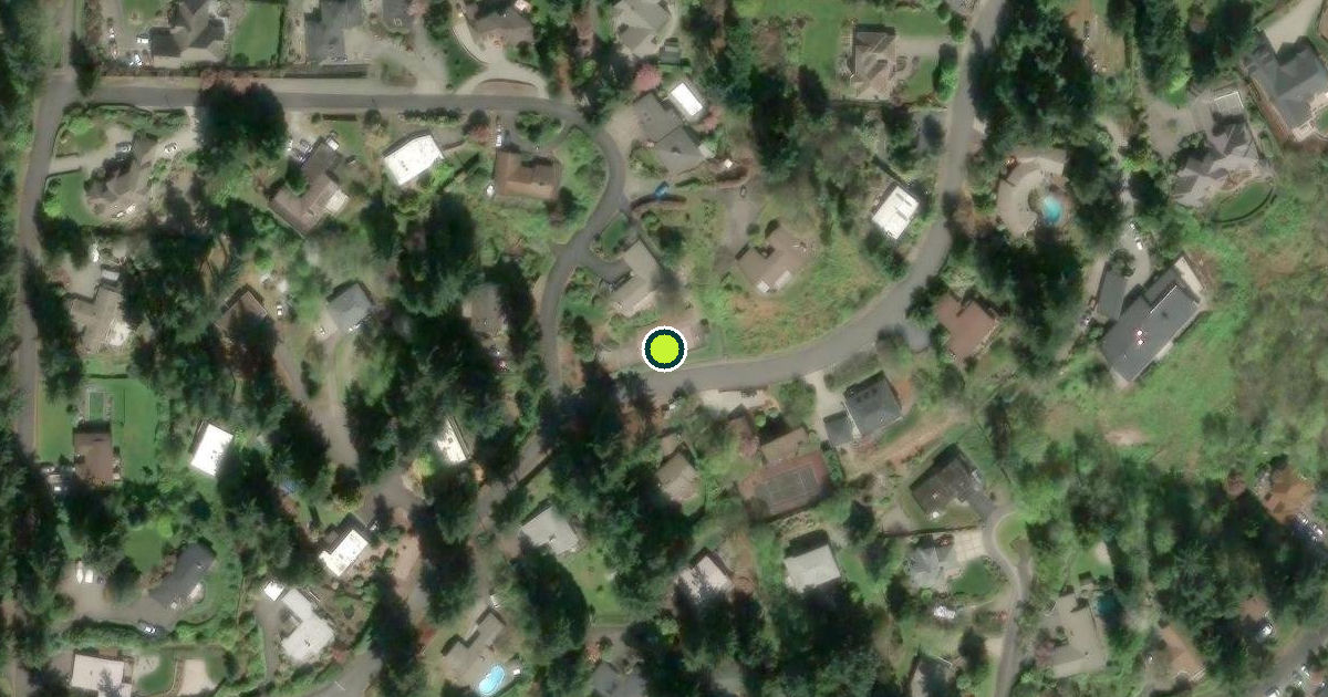 Satellite view of Pierce County Pickleball Courts