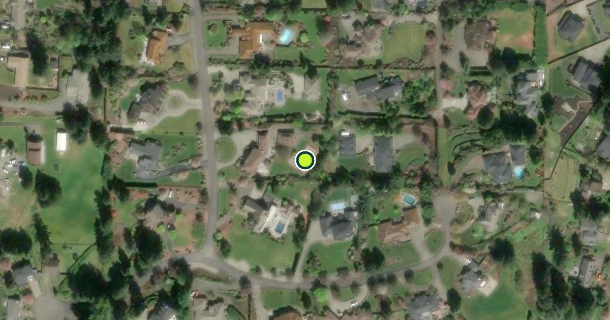 Satellite view of Pierce County Pickleball Courts