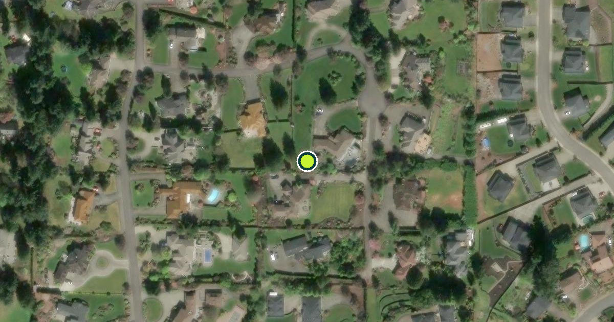Satellite view of Pierce County Pickleball Courts