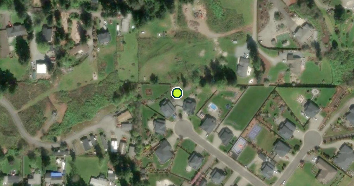 Satellite view of Pierce County Pickleball Courts