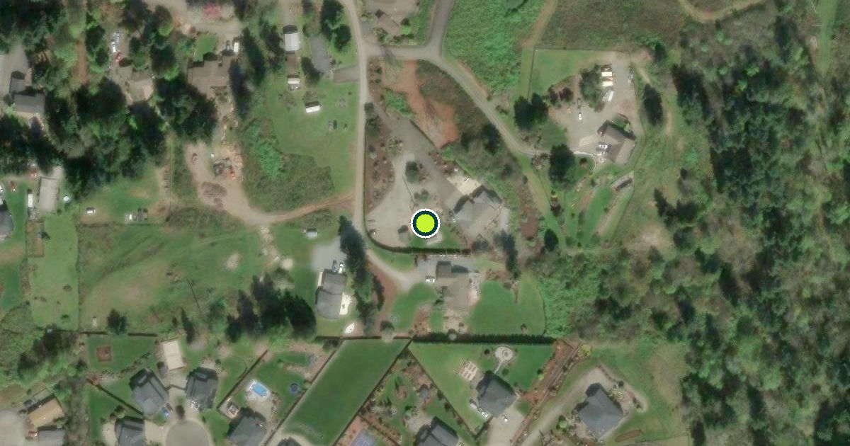 Satellite view of Pierce County Pickleball Courts