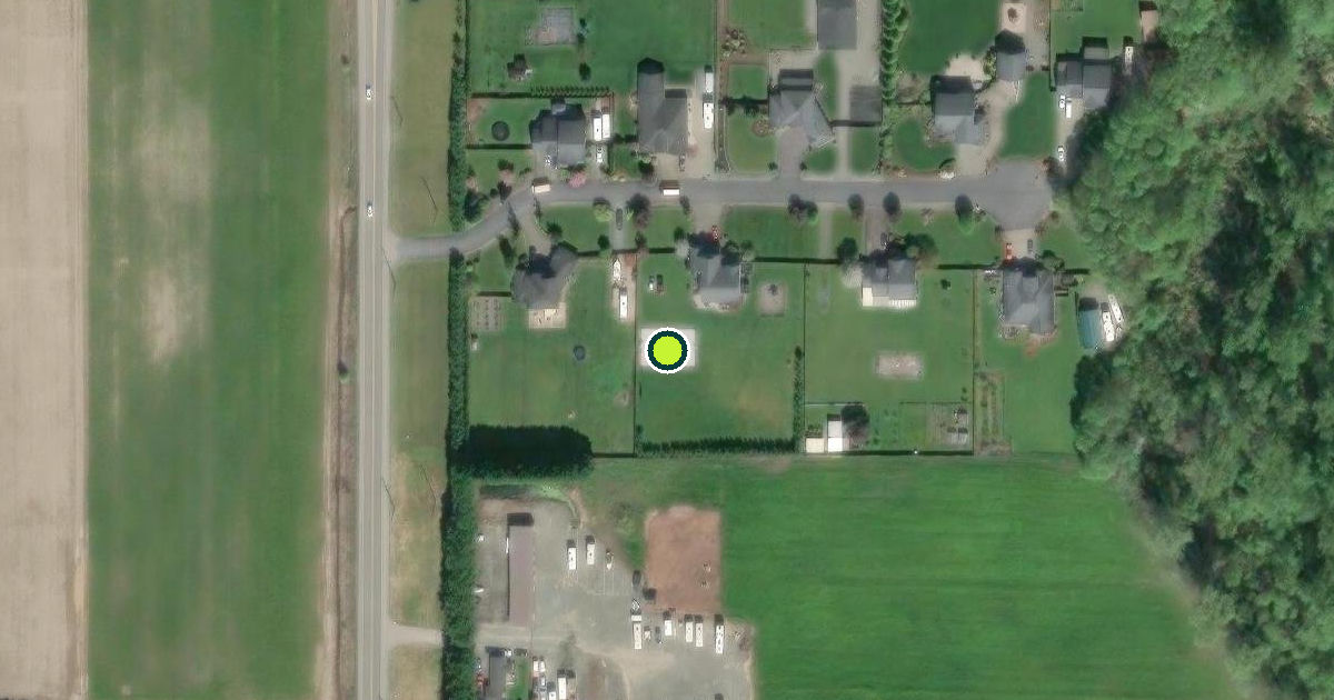 Satellite view of Pierce County Pickleball Courts