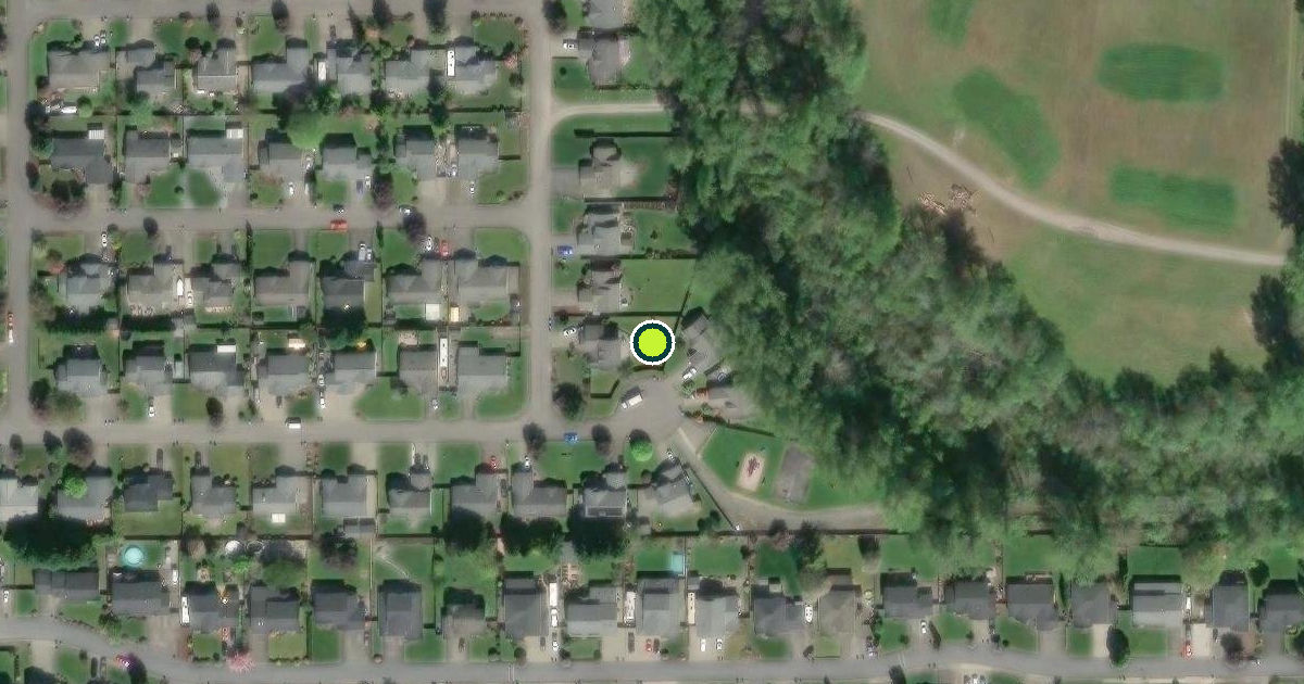 Satellite view of Pierce County Pickleball Courts