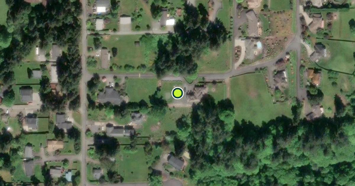 Satellite view of Pierce County Pickleball Courts