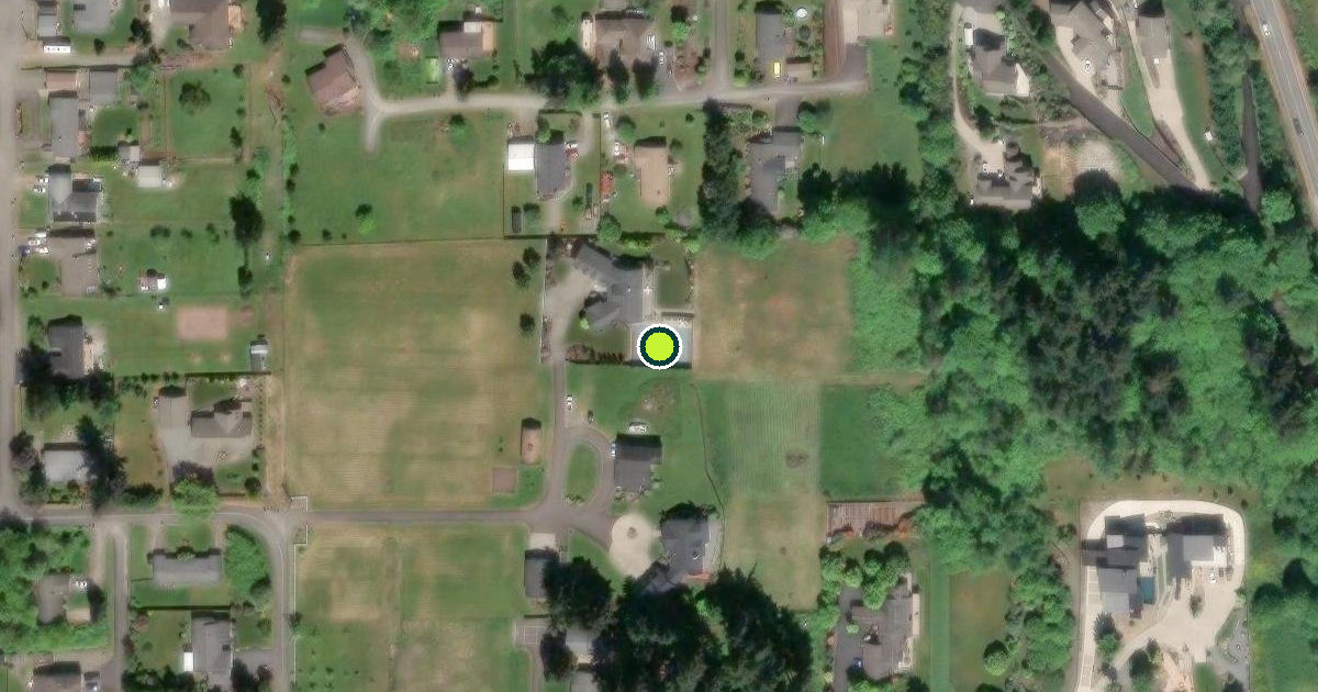 Satellite view of Pierce County Pickleball Courts
