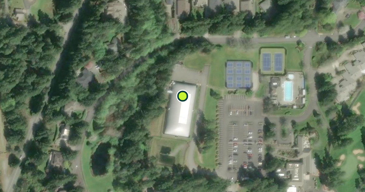 Satellite view of Pierce County Pickleball Courts