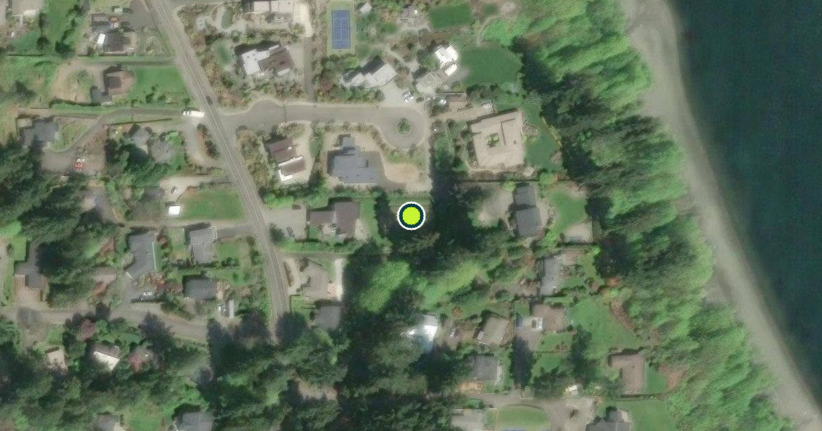 Satellite view of Pierce County Pickleball Courts