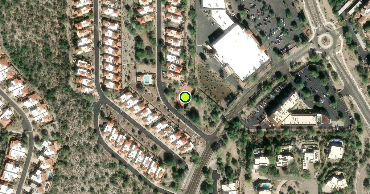 Satellite view of Pima County Pickleball Courts