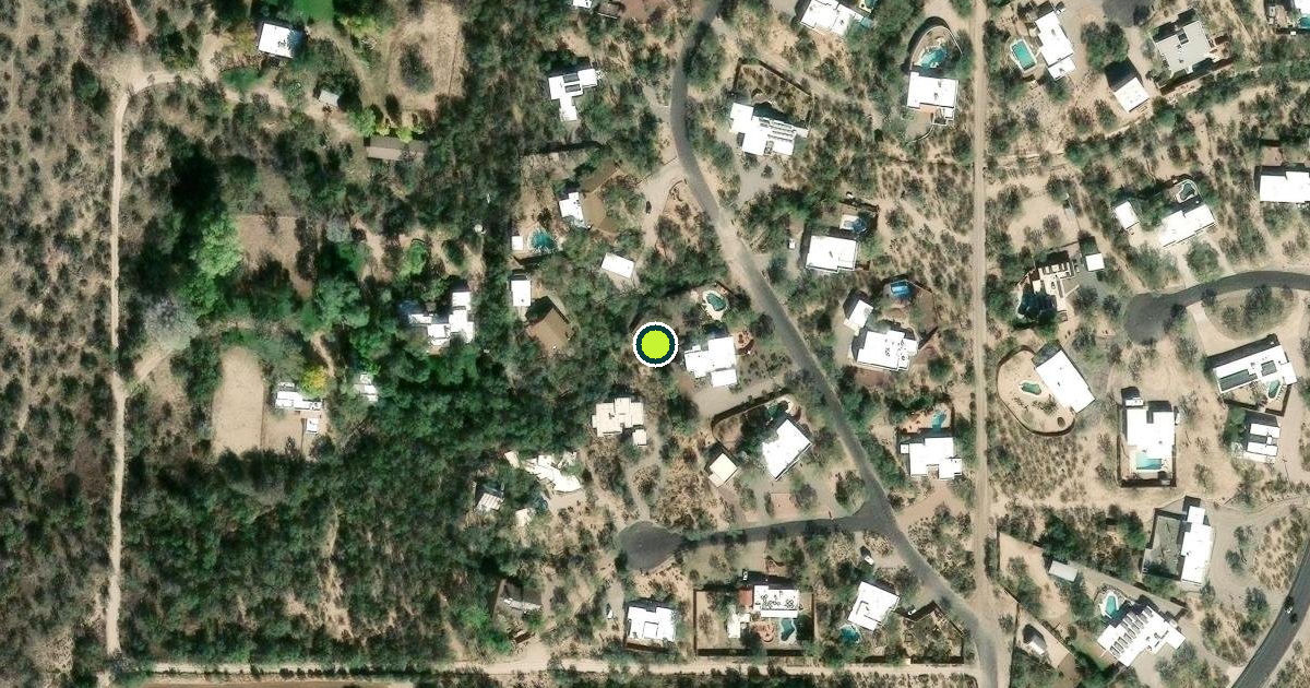 Satellite view of Pima County Pickleball Courts
