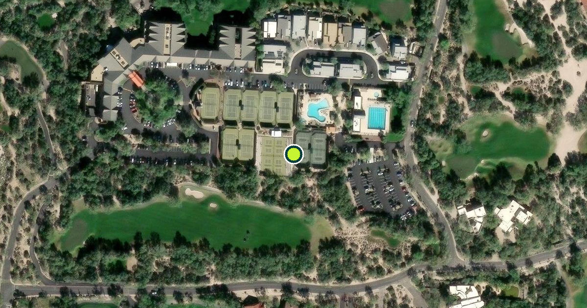 Satellite view of Pima County Pickleball Courts