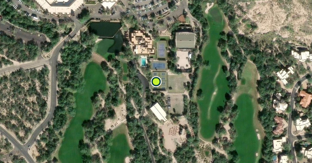 Satellite view of Pima County Pickleball Courts