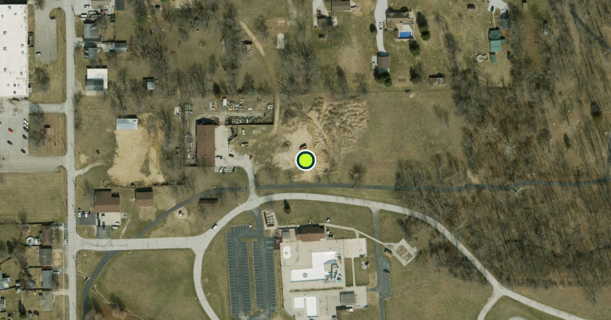 Satellite view of Pioneer Park Pickleball Court (not yet pictured)