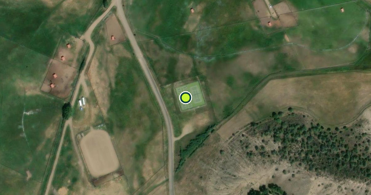 Satellite view of Pitkin County Pickleball Courts