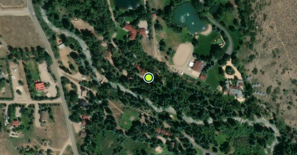Satellite view of Pitkin County Pickleball Courts