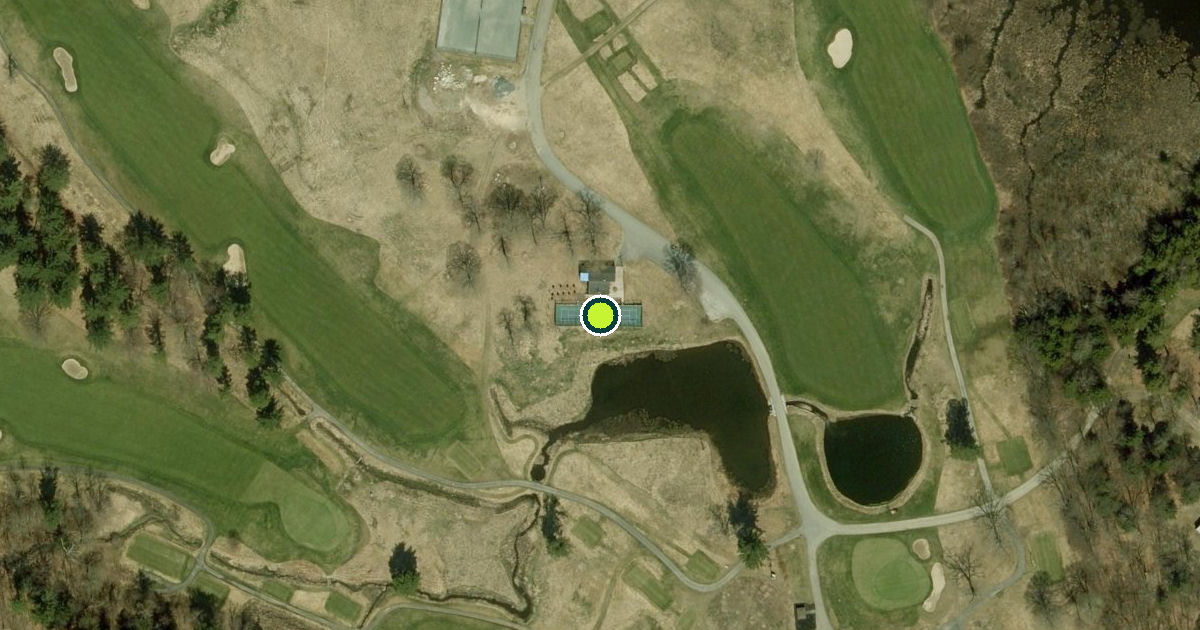 Satellite view of Pittsfield Pickleball Courts