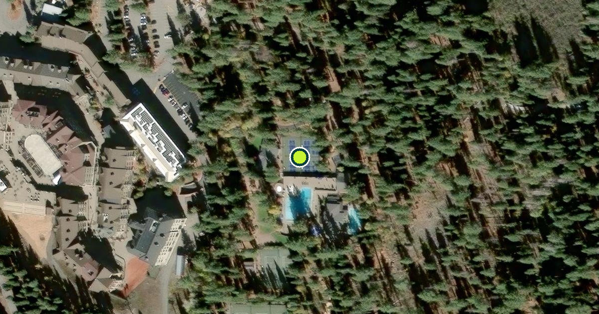 Satellite view of Placer County Pickleball Courts