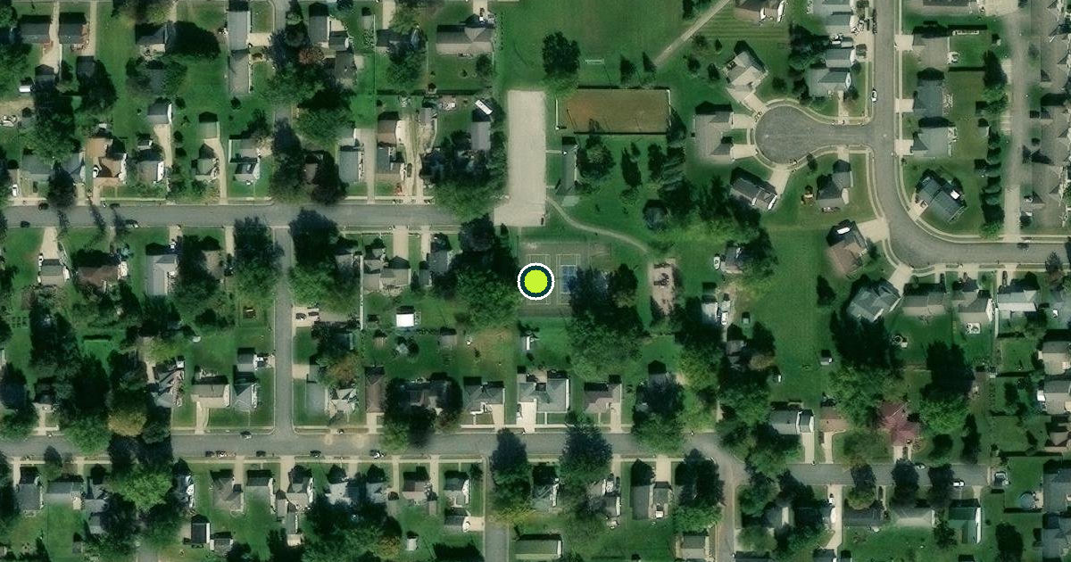 Satellite view of Plainview Pickleball Courts
