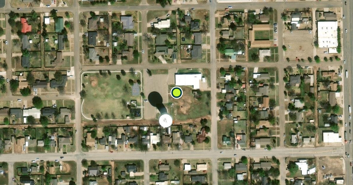 Satellite view of Plainview Pickleball Courts