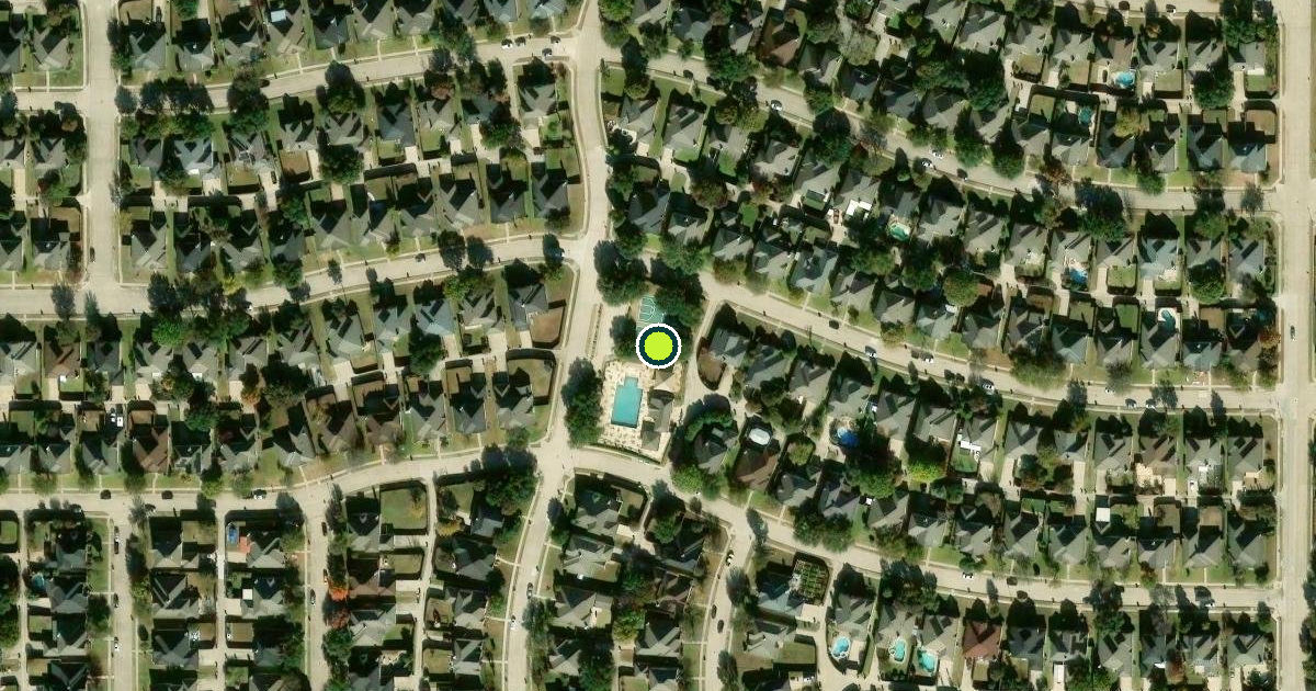 Satellite view of Plano Pickleball Courts