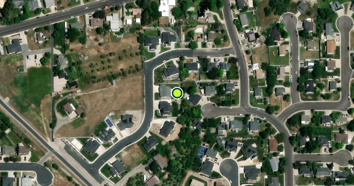 Satellite view of Pleasant Grove Pickleball Courts