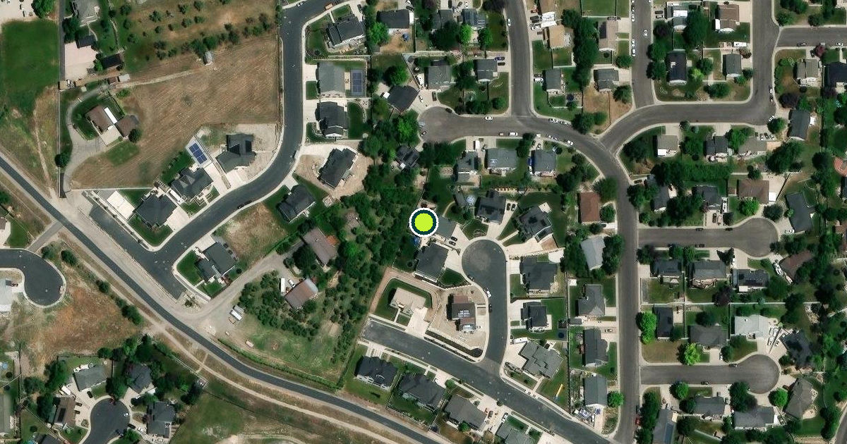 Satellite view of Pleasant Grove Pickleball Courts