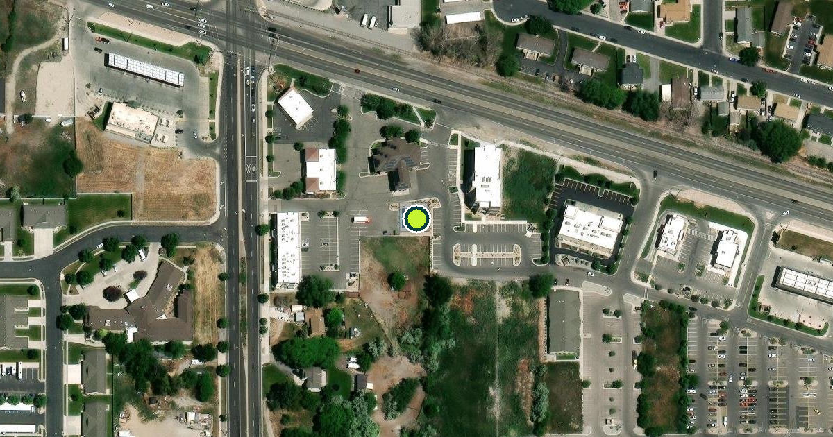Satellite view of Pleasant Grove Pickleball Courts