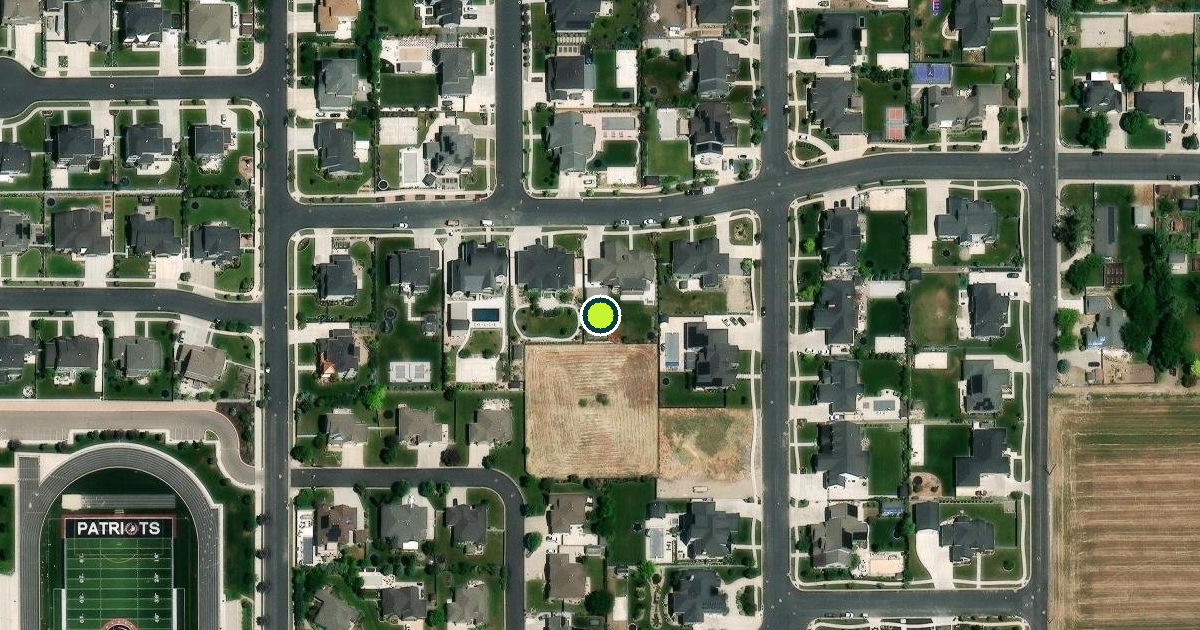 Satellite view of Pleasant Grove Pickleball Courts