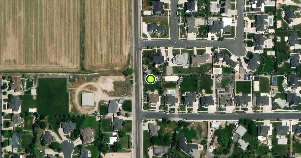 Satellite view of Pleasant Grove Pickleball Courts