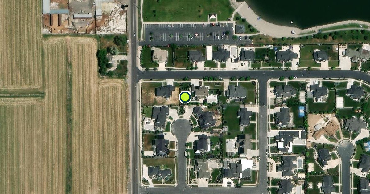 Satellite view of Pleasant Grove Pickleball Courts