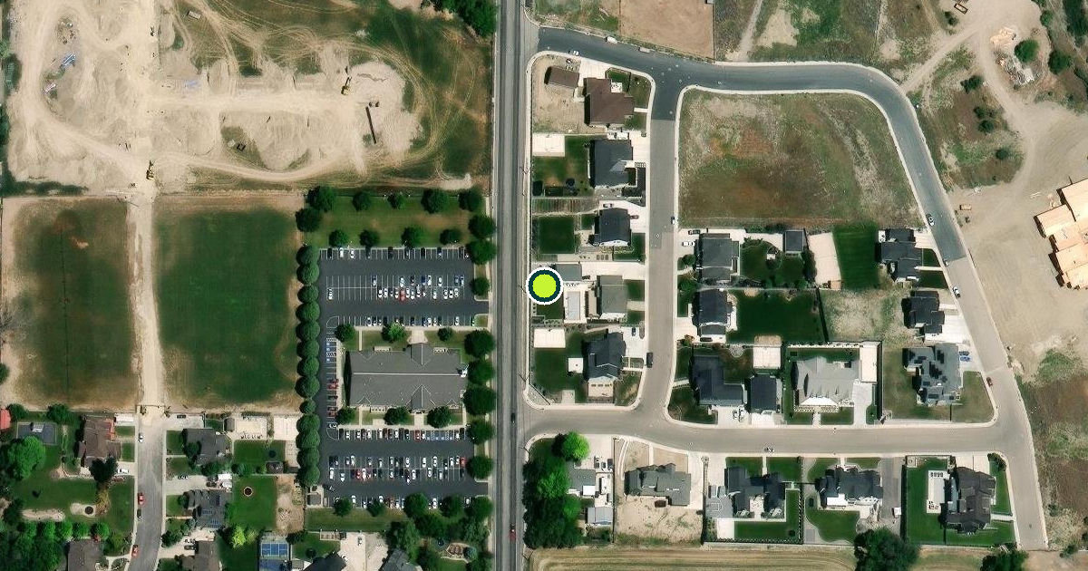 Satellite view of Pleasant Grove Pickleball Courts