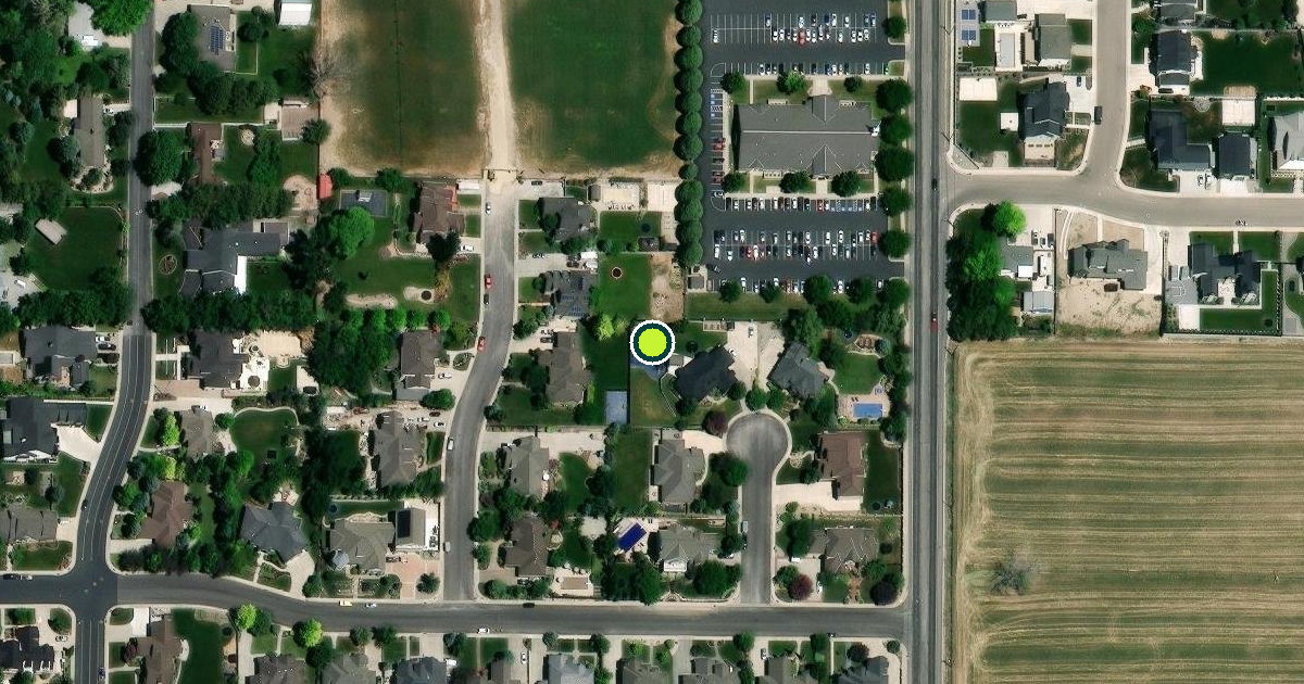 Satellite view of Pleasant Grove Pickleball Courts