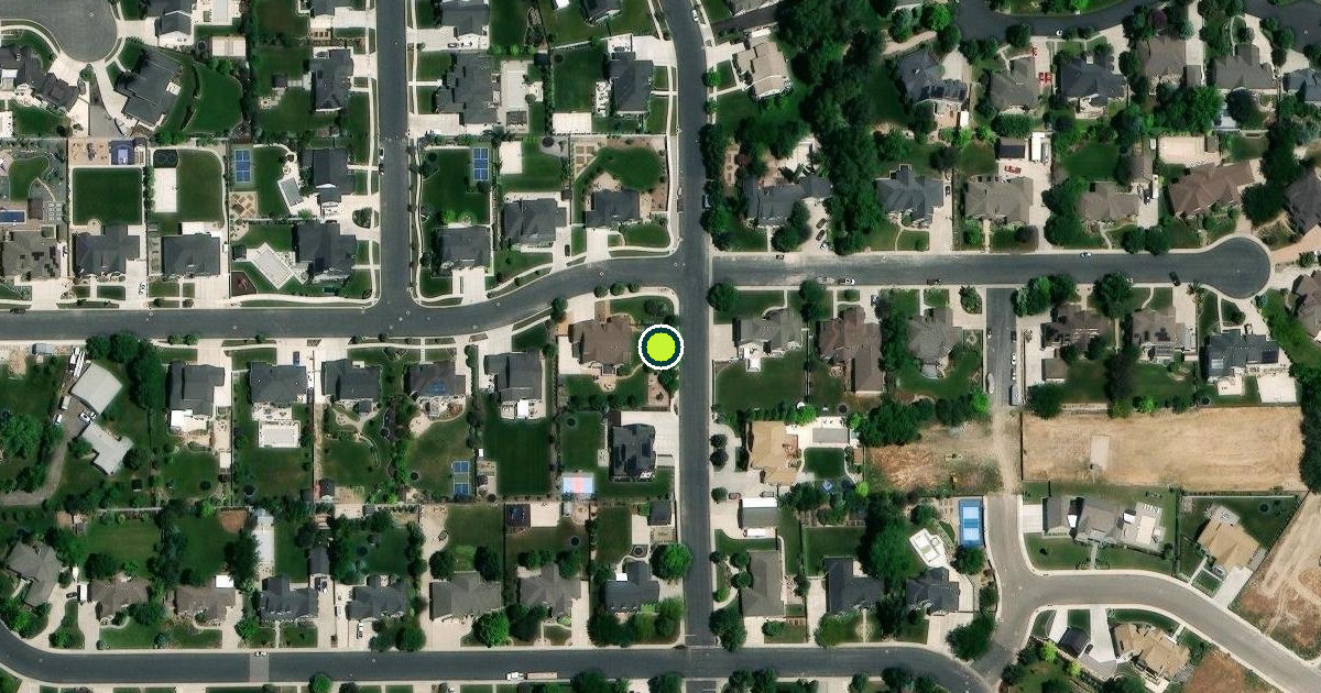 Satellite view of Pleasant Grove Pickleball Courts