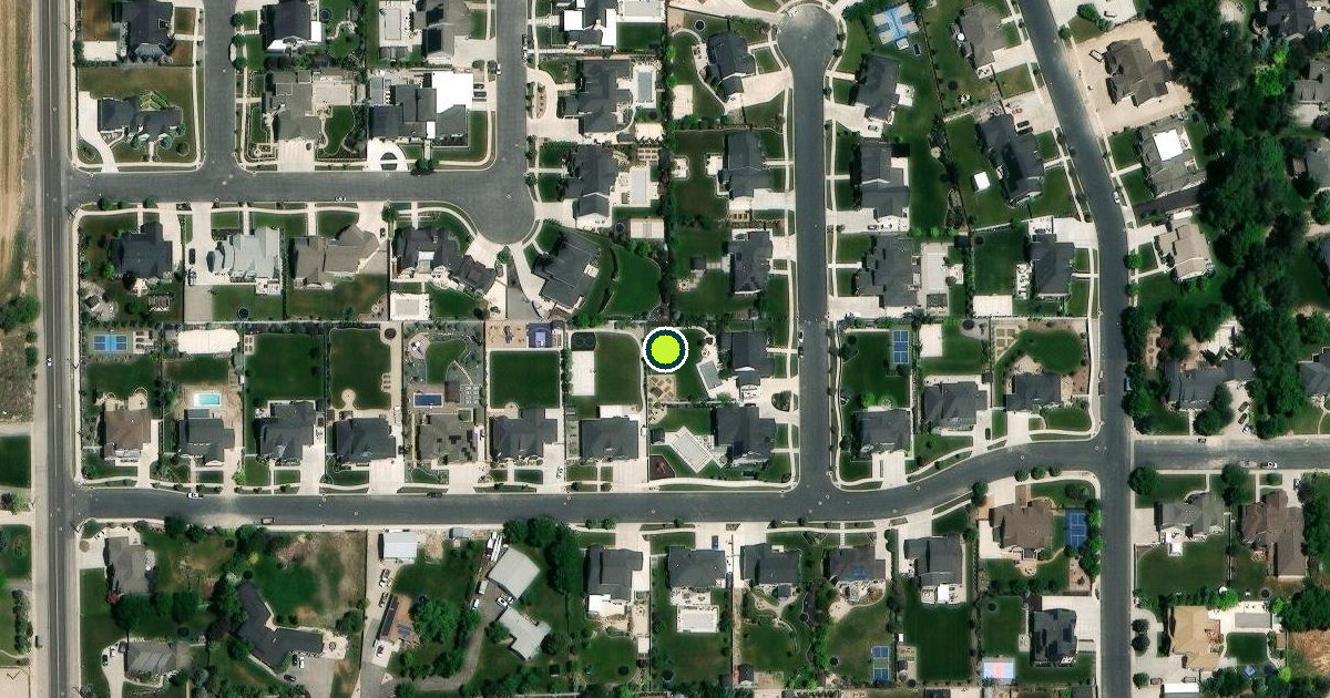 Satellite view of Pleasant Grove Pickleball Courts