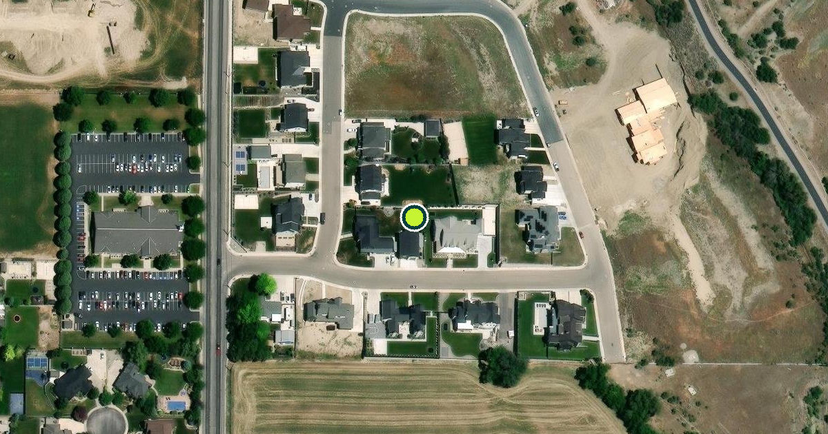 Satellite view of Pleasant Grove Pickleball Courts