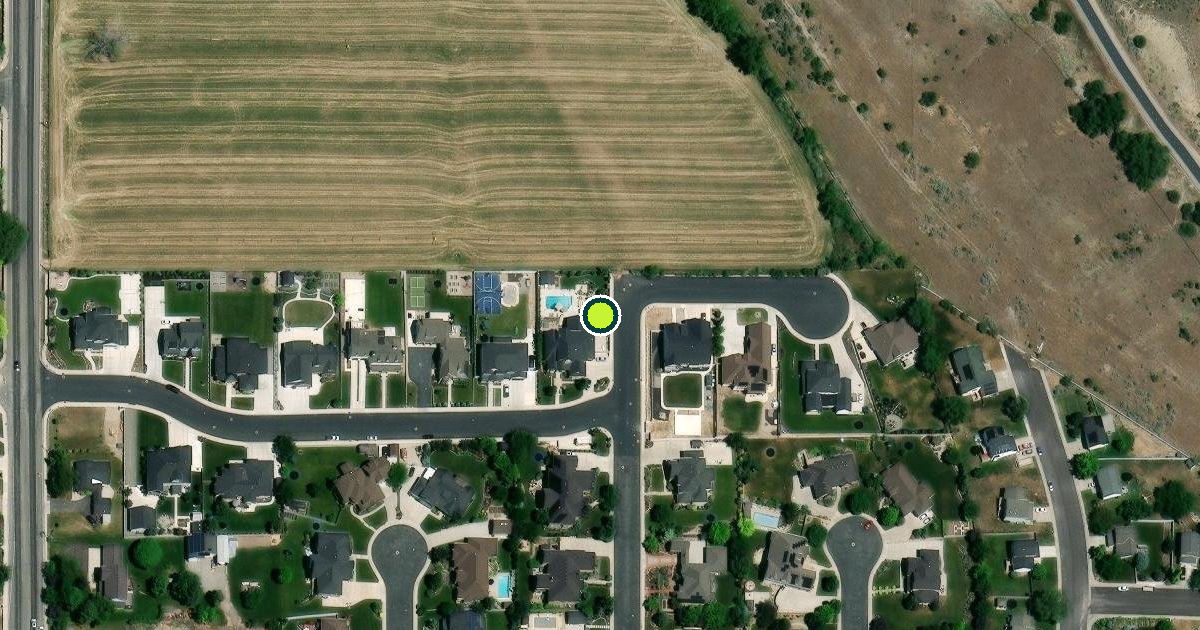 Satellite view of Pleasant Grove Pickleball Courts