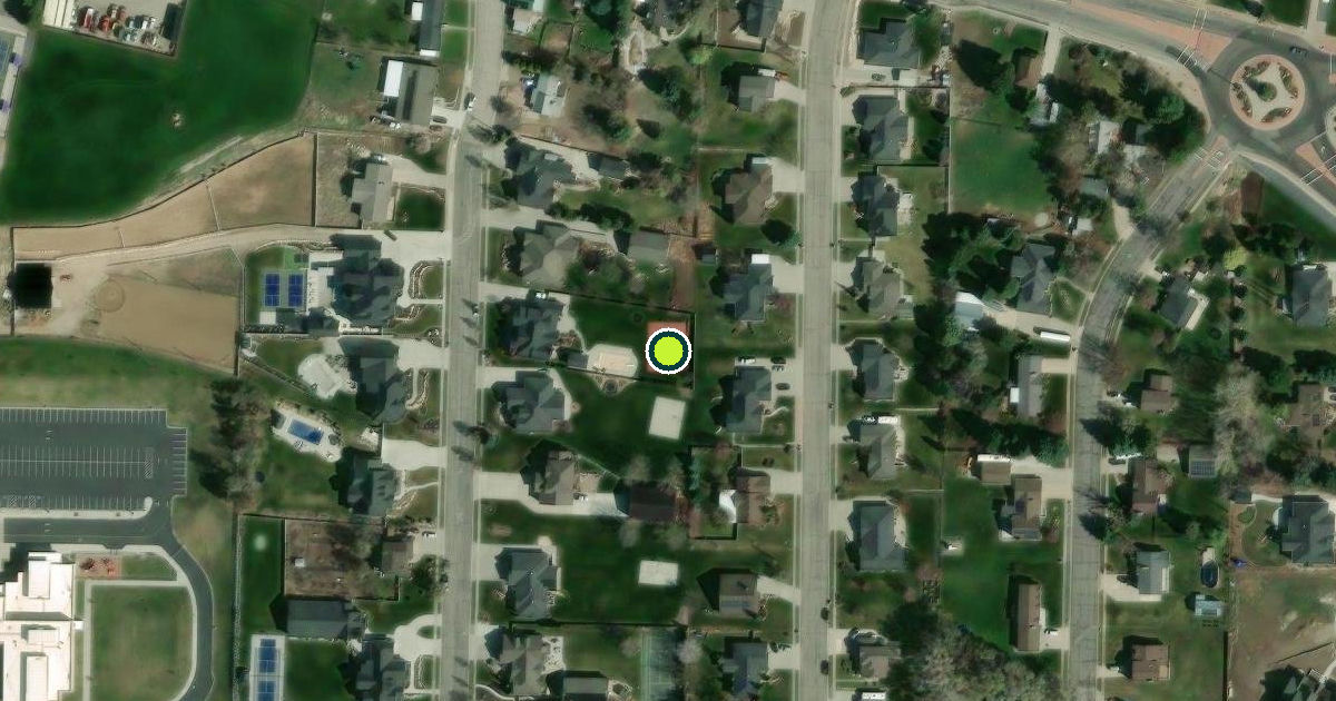 Satellite view of Pleasant View Pickleball Courts