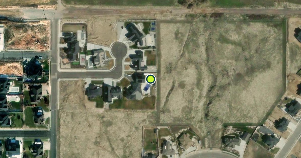Satellite view of Pleasant View Pickleball Courts