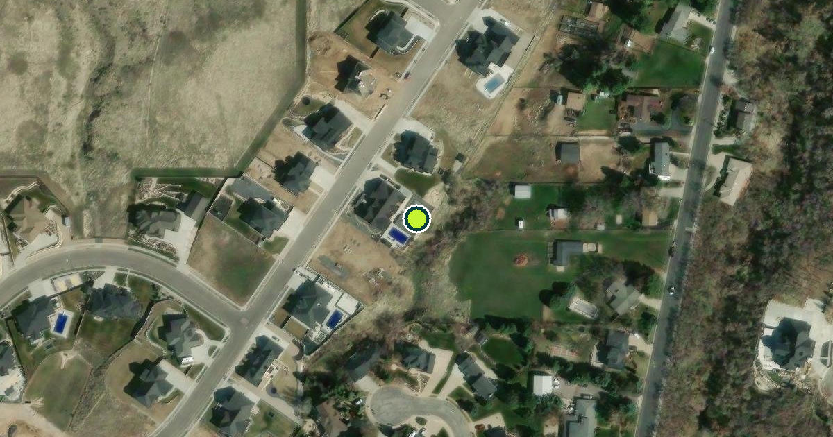 Satellite view of Pleasant View Pickleball Courts