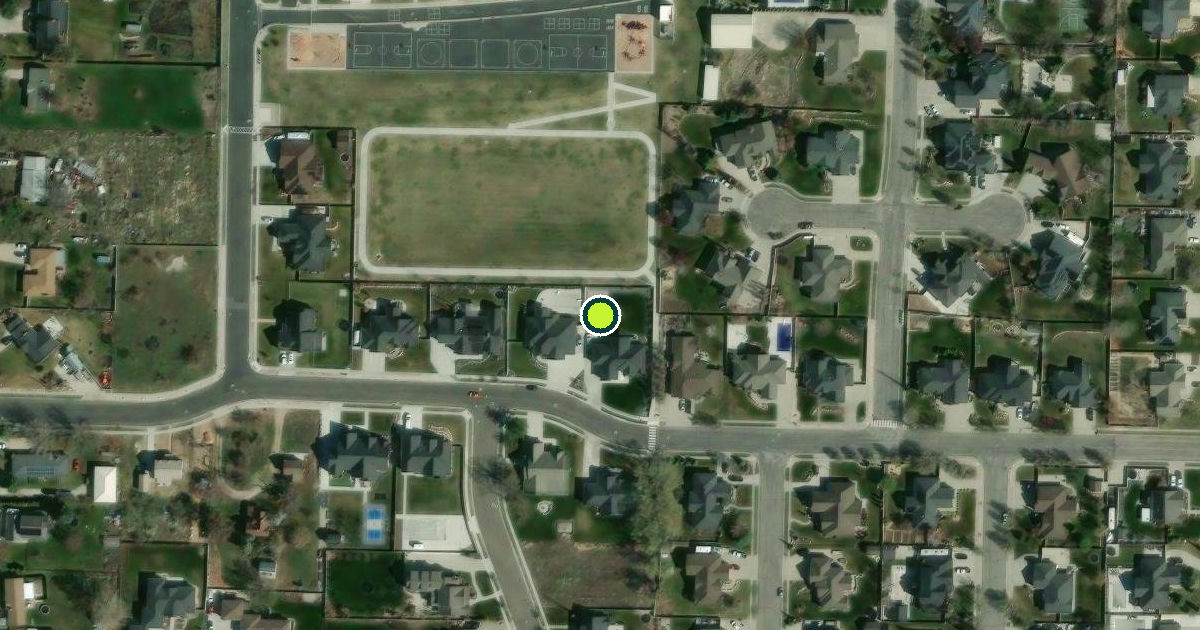 Satellite view of Pleasant View Pickleball Courts