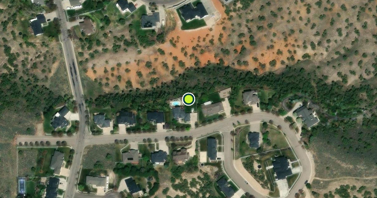 Satellite view of Pocatello Pickleball Courts
